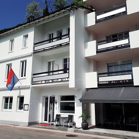 Hotel Garni Battello Melide ภายนอก รูปภาพ