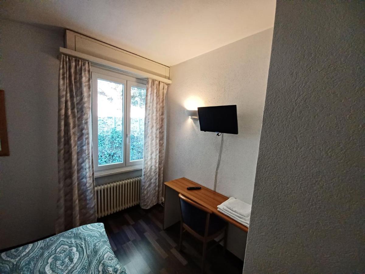 Hotel Garni Battello Melide ภายนอก รูปภาพ