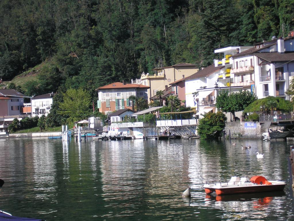 Hotel Garni Battello Melide ภายนอก รูปภาพ