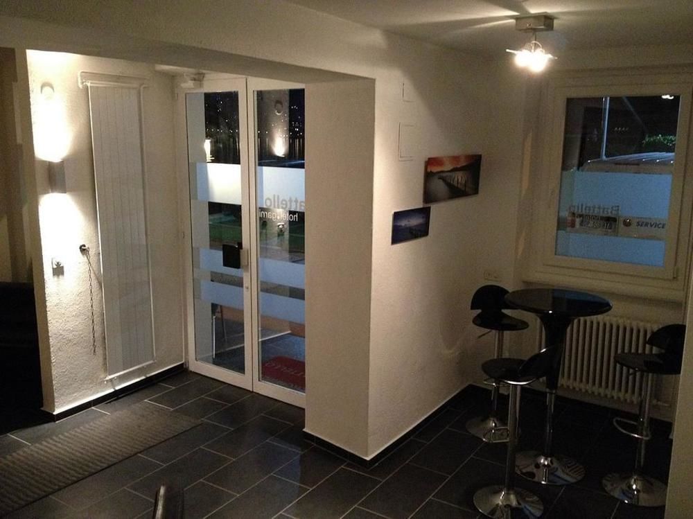Hotel Garni Battello Melide ภายนอก รูปภาพ