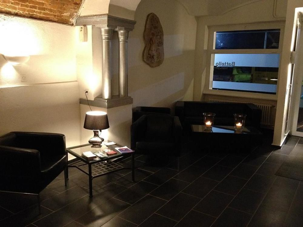 Hotel Garni Battello Melide ภายนอก รูปภาพ