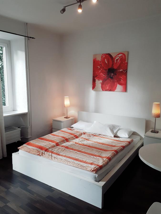 Hotel Garni Battello Melide ภายนอก รูปภาพ