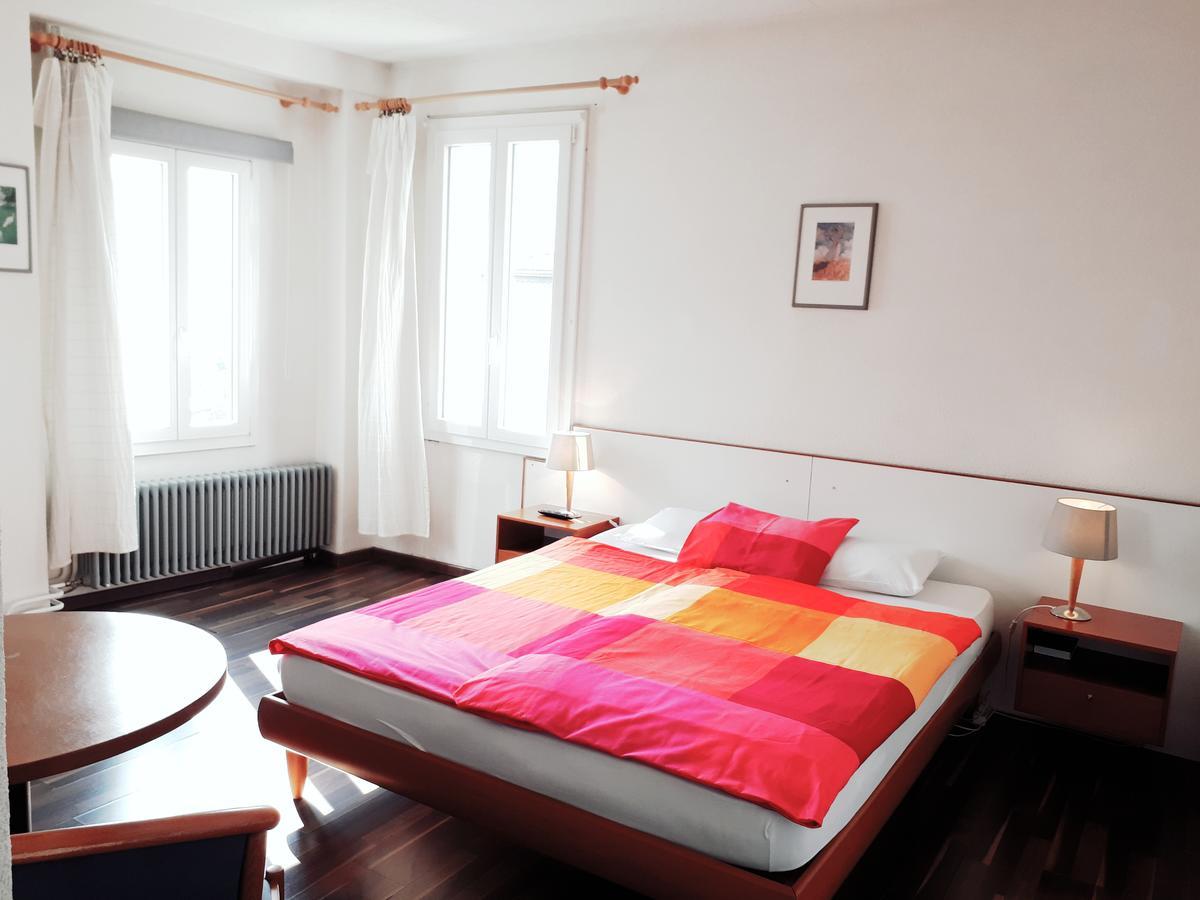 Hotel Garni Battello Melide ภายนอก รูปภาพ