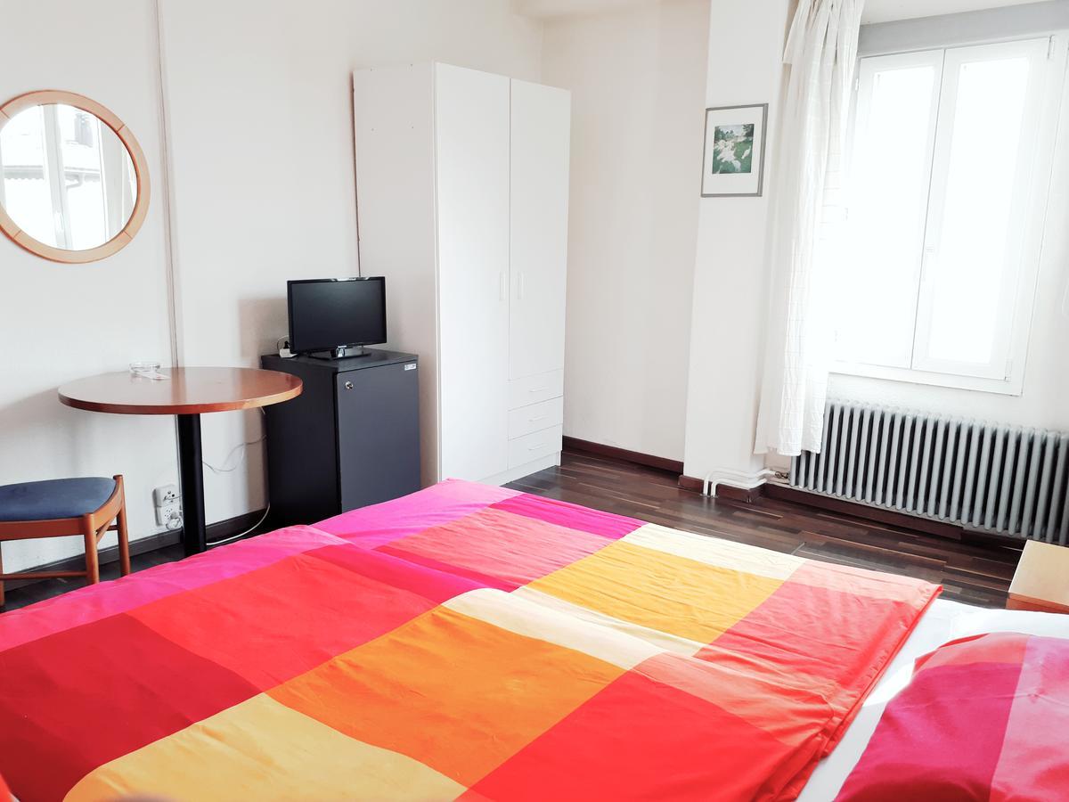 Hotel Garni Battello Melide ภายนอก รูปภาพ