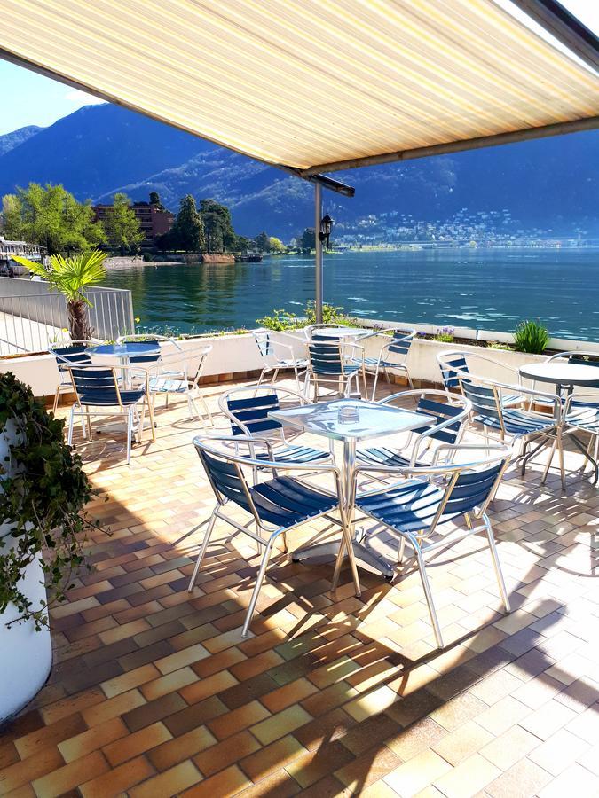 Hotel Garni Battello Melide ภายนอก รูปภาพ