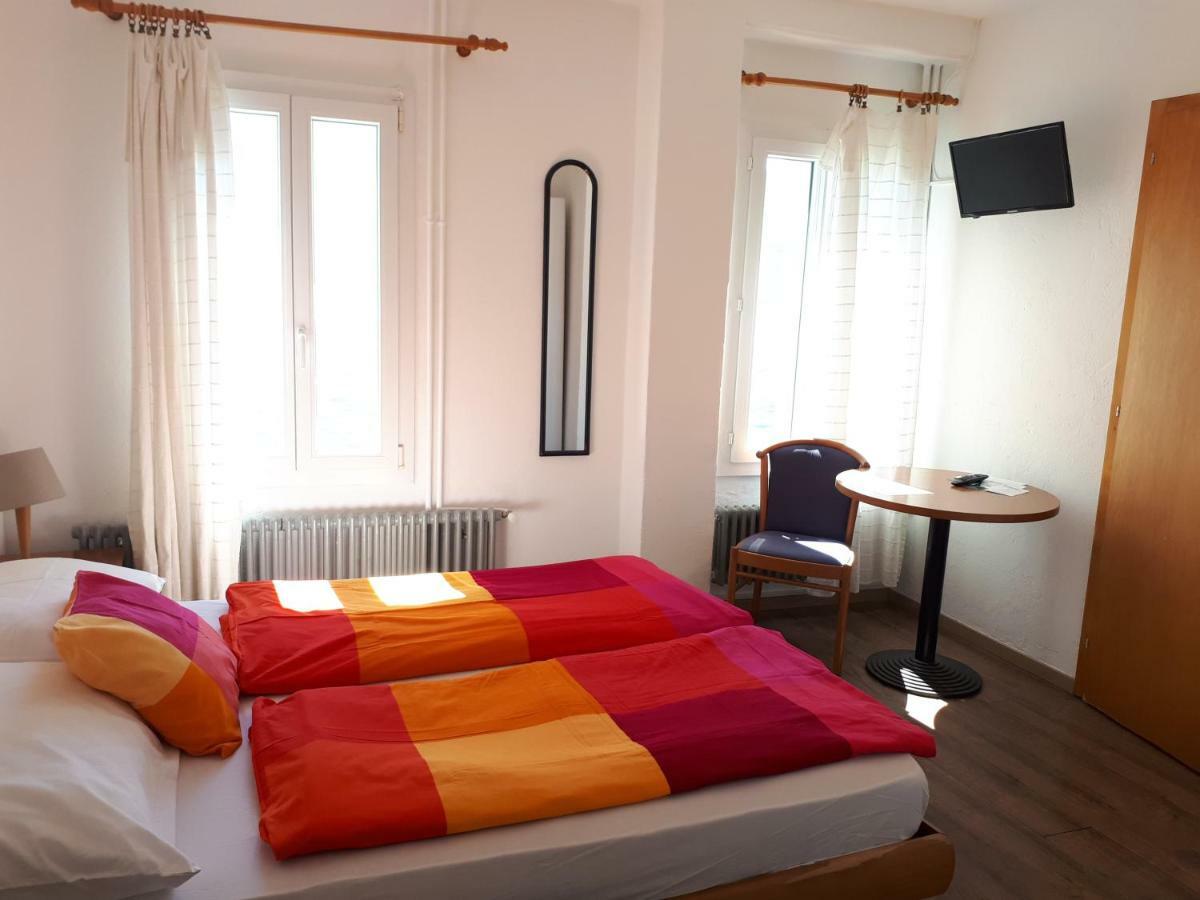 Hotel Garni Battello Melide ภายนอก รูปภาพ